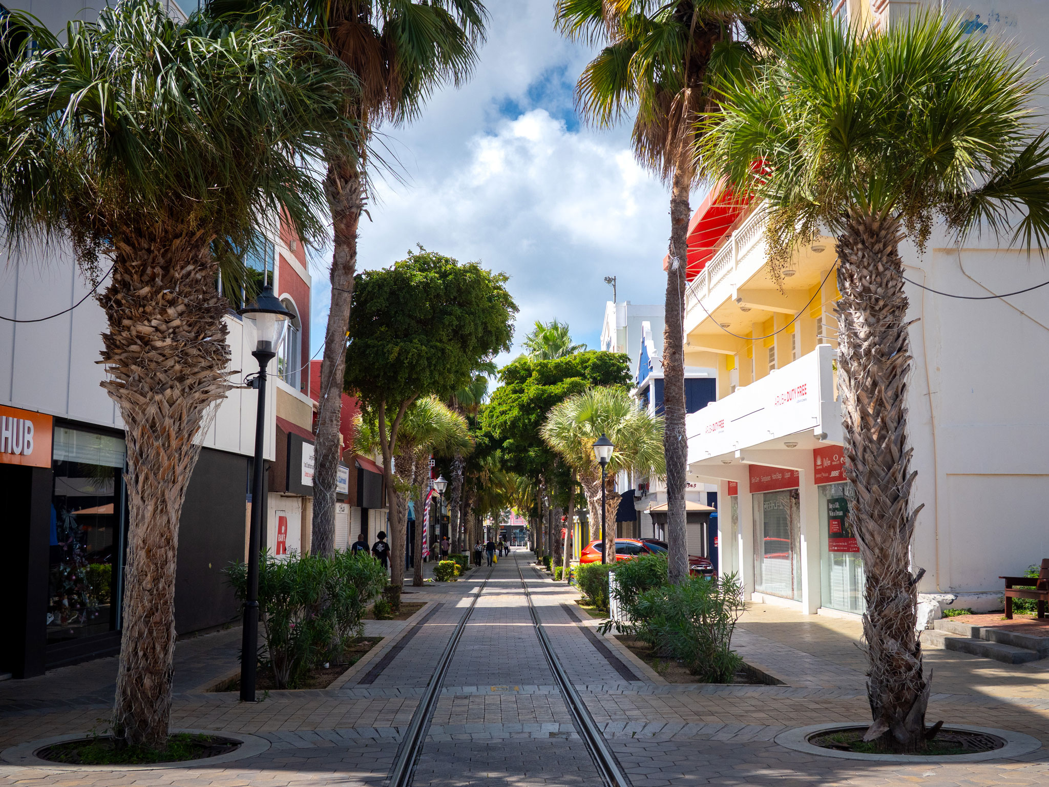 Aruba street scene