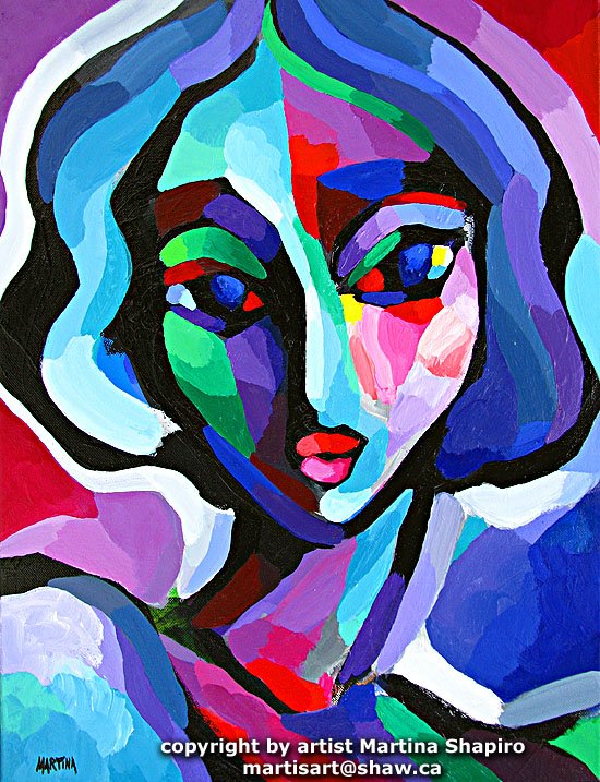 Martina Shapiro painting