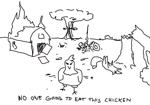 No Eat Chicken