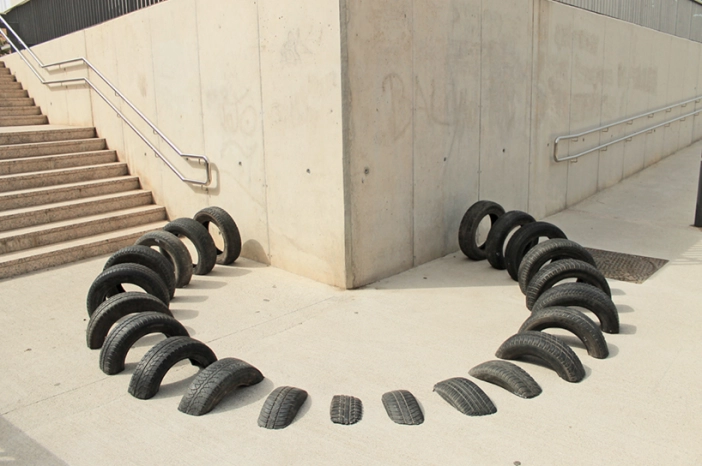 tire art